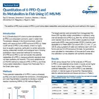 Technical Brief: Quantitation of 6-PPD-Q and Its Metabolites in Fish Using LC-MS/MS