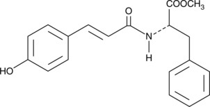 CAY10486 (4-hydroxy Cinnamic Acid (L-Phenylalanine methyl ester) amide, CAS Number: 615264-52-3)