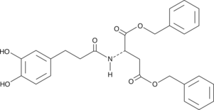 CAY10485 (3,4-dihydroxy Hydrocinnamic acid (L-Aspartic acid dibenzyl ester) amide, CAS Number: 615264-62-5)