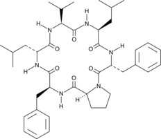 Phepropeptin B (Cyclic(Leu-D-Phe-Pro-Phe-D-Leu-Val), CAS Number: 396729-24-1)