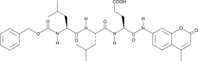 Z-LLE-AMC (Z-Leu-Leu-Glu-AMC, Z-Leu-Leu-Glu-7-amido-4-Methylcoumarin, Proteasome Substrate II, CAS Number: 348086-66-8)
