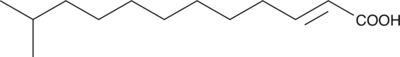 trans-Δ2-11-methyl-Dodecenoic Acid (FA 13:1, CAS Number: 677354-24-4)