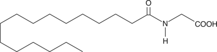 N-Palmitoyl Glycine (N-Hexadecanoyl-Glycine, PalGly, CAS Number: 2441-41-0)
