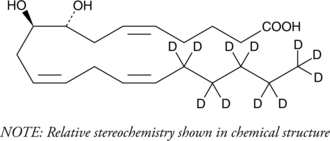 (±)8(9)-DiHET-d11 ((±)8,9-DiHETrE-d11)