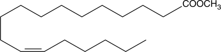 12(Z)-Octadecenoic Acid methyl ester (SFE 19:1, CAS Number: 2733-86-0)
