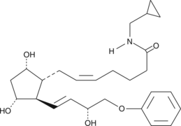 16-phenoxy tetranor Prostaglandin F2α cyclopropyl methyl amide (16-phenoxy tetranor PGF2α cyclopropyl methyl amide, CAS Number: 1138395-09-1)