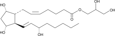 Prostaglandin F2α-1-glyceryl ester (PGF2α-1-glyceryl ester, CAS Number: 43042-79-1)