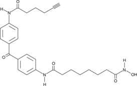 SAHA-BPyne (Click Tag™ SAHA-BPyne, Suberoylanilide Hydroxamic Acid-BPyne, CAS Number: 930772-88-6)