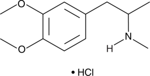 3,4-DMMA (hydrochloride) (3,4-Dimethoxymethamphetamine, CAS Number: 70932-18-2)