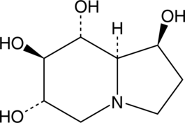 Castanospermine (6,7-Diepicastanospermine, 6-Epicastanospermine, NSC 625381, 1,6,7,8-Tetrahydroxyoctahydroindolizine, CAS Number: 79831-76-8)