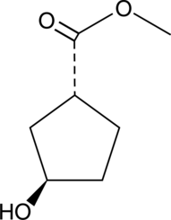 (1R,3R)-3-Hydroxycyclopentane carboxylic acid methyl ester (CAS Number: 1124175-25-2)