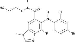 AZD 6244 (ARRY-142886, CL 1,040, NSC 741O78, Selumetinib, CAS Number: 606143-52-6)