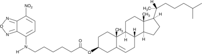 3-hexanoyl-NBD Cholesterol (3-C6-NBD Cholesterol, CAS Number: 201731-19-3)