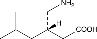 Pregabalin (CI 1008, PD 144723, (S)-Isobutylgaba, (S)-Pregabalin, CAS Number: 148553-50-8)