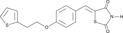 CAY10638 (Thiazolidinedione derivative, CAS Number: 1221413-57-5)