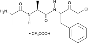 AAF-CMK (trifluoroacetate salt) (N-Ala-Ala-Phe-CMK, Tripeptidyl Peptidase Inhibitor II, CAS Number: 184901-82-4)