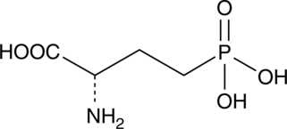 L-AP4 (L-(+)-2-amino-4-phosphorobutanoic acid, L-APB, CAS Number: 23052-81-5)