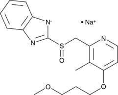 Rabeprazole (sodium salt) (E 3810, LY307640, CAS Number: 117976-90-6)