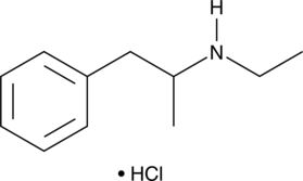 N-Ethylamphetamine (hydrochloride) (exempt preparation) (EMA, MG 19973, NSC 54938, CAS Number: 16105-78-5)