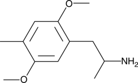 DOM (exempt preparation) (2,5-Dimethoxy-4-methylamphetamine, STP, CAS Number: 15588-95-1)