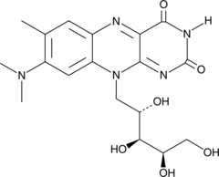 Roseoflavin (8-Dimethylaminoriboflavin, CAS Number: 51093-55-1)