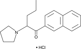 Naphyrone (hydrochloride) (exempt preparation) (β-Naphyrone, Naphpyrovalerone, NRG-1, O-2482, CAS Number: 850352-11-3)