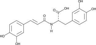 trans-Clovamide (N-[3',4'-Dihydroxy-(E)-cinnamoyl]-3-hydroxy-L-tyrosine, N-trans-Caffeoyl-L-DOPA, CAS Number: 53755-02-5)
