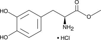 L-DOPA methyl ester (hydrochloride) (3,4-Dihydroxyphenylalanine methyl ester, LDME, Levodopa methyl ester, ST 41769, CAS Number: 1421-65-4)