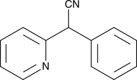 α-Phenyl-α-(2-pyridyl)acetonitrile (NSC 16276, 2-Pyridylphenylacetonitrile, CAS Number: 5005-36-7)