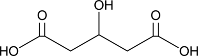 3-Hydroxyglutaric Acid (2,4-Dideoxypentaric Acid, FA 5:1;O3, 3-HG, 3-Hydroxyglutarate, β-Hydroxyglutaric Acid, 3-Hydroxypentanedioic Acid, 3-OH-GA, CAS Number: 638-18-6)