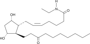 Lumula (Maxeyprost, Unoprostone N-ethyl amide, CAS Number: 511229-72-4)