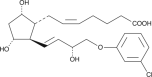 (+)-Cloprostenol (D-Cloprostenol, (+)-16-m-chlorophenoxy tetranor PGF2α, (+)-16-m-chlorophenoxy tetranor Prostaglandin F2α, CAS Number: 54276-21-0)