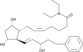 17-phenyl trinor Prostaglandin F2α diethyl amide (Bimatoprost diethyl amide, 17-phenyl trinor PGF2α diethyl amide, 17-p-PGF2α-NEt2, CAS Number: 1176637-26-5)
