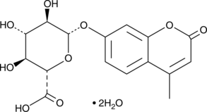 4-Methylumbelliferyl-β-D-Glucuronide (hydrate) (4-Methylumbelliferyl-β-D-Glucopyranosiduronic Acid, MUG)