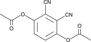 3,6-diacetoxy Phthalonitrile (ADB, 1,4-Diacetoxy-2,3-dicyanobenzene, 2,3-Dicyano-1,4-hydroquinone diacetate, CAS Number: 83619-73-2)