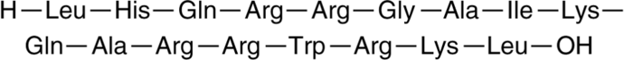 PKCθ Pseudosubstrate Inhibitor (Protein Kinase C θ Pseudosubstrate Inhibitor)