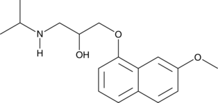 rac-7-methoxy Propranolol (CAS Number: 76275-53-1)