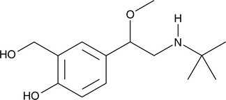 Albuterol methyl ether (Salbutamol methyl ether, CAS Number: 870076-72-5)