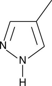 Fomepizole (4-Methylpyrazole, CAS Number: 7554-65-6) | Cayman Chemical