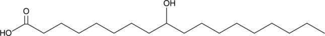 9-hydroxy Stearic Acid (9-HSA, 9-hydroxy Octadecanoic Acid, CAS Number: 3384-24-5)