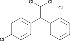 Mitotane (o,p'-DDD, 1,1-Dichlorodiphenildichloroethane, NSC 38721, CAS Number: 53-19-0)