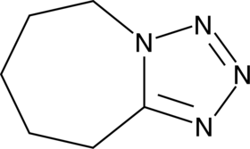 Pentylenetetrazole (α,β-Cyclopentamethylenetetrazole, 1,5-Pentamethylenetetrazole, PTZ, NSC 5729, NSC 66489, CAS Number: 54-95-5)