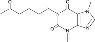 Pentoxifylline (NSC 637086, Oxpentifylline, CAS Number: 6493-05-6)