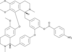 E6 Berbamine (Berbamine p-nitrobenzoate, O-(4-Nitrobenzoyl)berbamine)