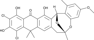 Bischloroanthrabenzoxocinone (BABX, (―)-Bischloroanthrabenzoxocinone, CAS Number: 866022-28-8)