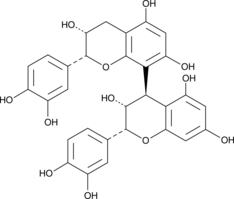 Procyanidin B2 ((−)-Epicatechin-(4β→8)-(−)-epicatechin, Proanthocyanidin B2, Procyanidol B2, CAS Number: 29106-49-8)