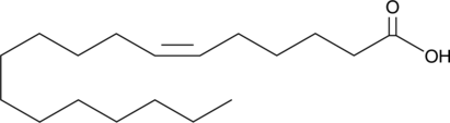cis-Petroselinic Acid (FA 18:1, 5-Heptadecylene-1-carboxylic Acid, cis-Octadecenoic Acid, Petroleinic Acid, CAS Number: 593-39-5)
