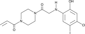 K-Ras(G12C) Inhibitor 12 (K-Ras4A(G12C) Inhibitor 12, c-K-ras(G12C) Inhibitor 12, Ki-Ras(G12C) Inhibitor 12, c-Ki-ras(G12C) Inhibitor 12, KRAS(G12C) Inhibitor 12, Kristen Rat Sarcoma Virus(G12C) Inhibitor 12, CAS Number: 1469337-95-8)