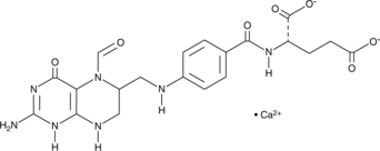 DL-Folinic Acid (calcium salt) (DL-Folinate, NSC 3590, 5-Formyltetrahydrofolate, CAS Number: 1492-18-8)