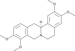 L-Tetrahydropalmatine ((–)-Corydalis B, Rotundine, (–)-Tetrahydropalmatine, (S)-Tetrahydropalmatine, L-THP, CAS Number: 483-14-7)